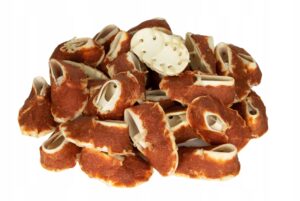 NEKKO BUT WAPIENNY Z MIĘSEM KACZKI 7,5cm PRZYSMAKI DLA PSA 500g