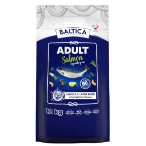 BALTICA ADULT SALMON KARMA SUCHA ŁOSOŚ HYPOALERGICZNA DUŻE RASY 12kg